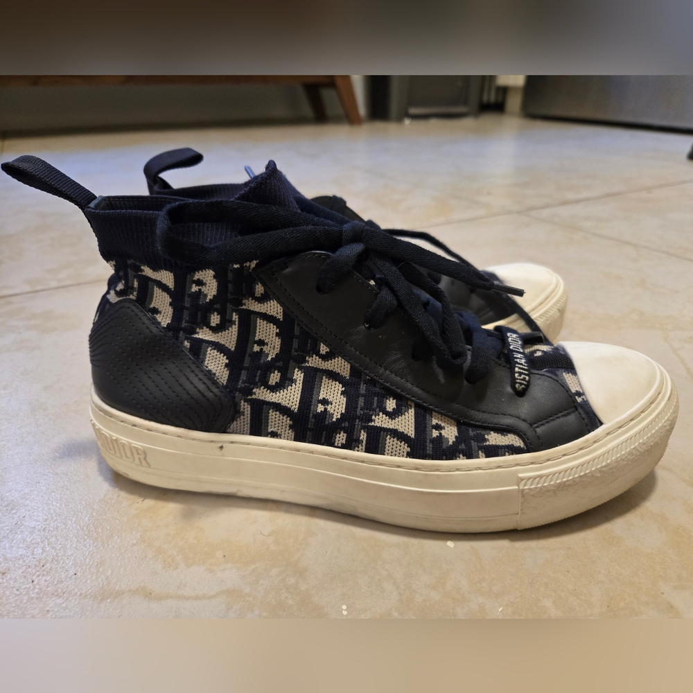Christian Dior Walk in Dior sneakers size 38 blue and white